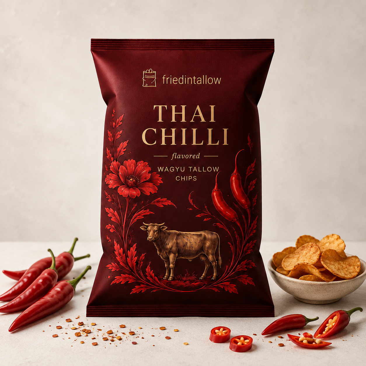 Thai Chili FriedIntallow chips